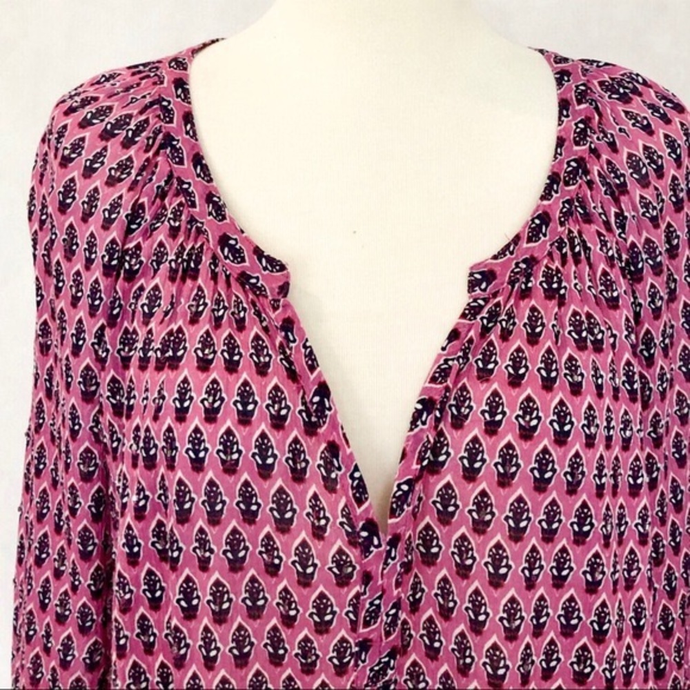 Beach Lunch Lounge Annika Beaded Peasant Blouse - Picture 4 of 8